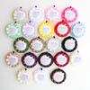 TOA ROSETTE Maternity Rosette, Double-Sided, Pregnancy Celebration Mark, Pearl Charm, Stylish Gift, Ribbon, Simple, Cute, Adult, Baby, Fertility