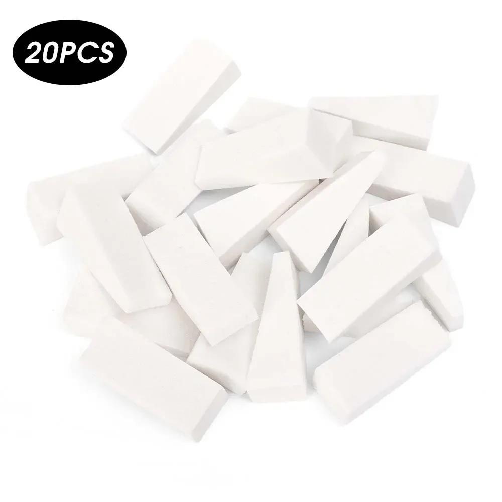 100Pcs/Set Triangle Dry Wet Use Makeup Sponge Face Foundation Concealer BB Cream Powder Blending Smearing Puff Cosmetic Tools