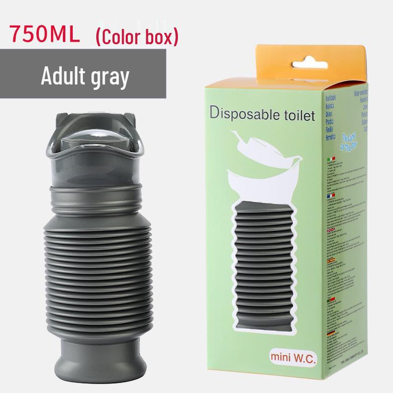 Portable Urinal and Urine Collector for Adults - Travel-Friendly Outdoor Cartoon Design