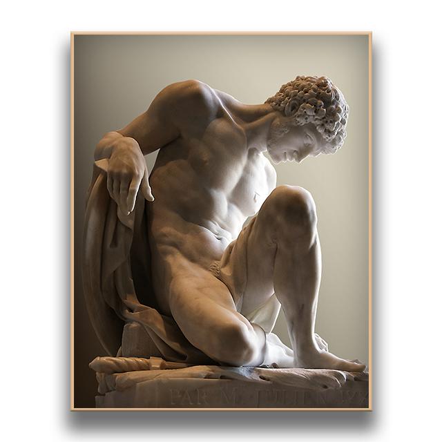 

Микеланджело скульптура искусство живопись плакат украшения живопись современная скульптура тела художественная роспись дома гостиная украшения 21cm×30cm NoFrame