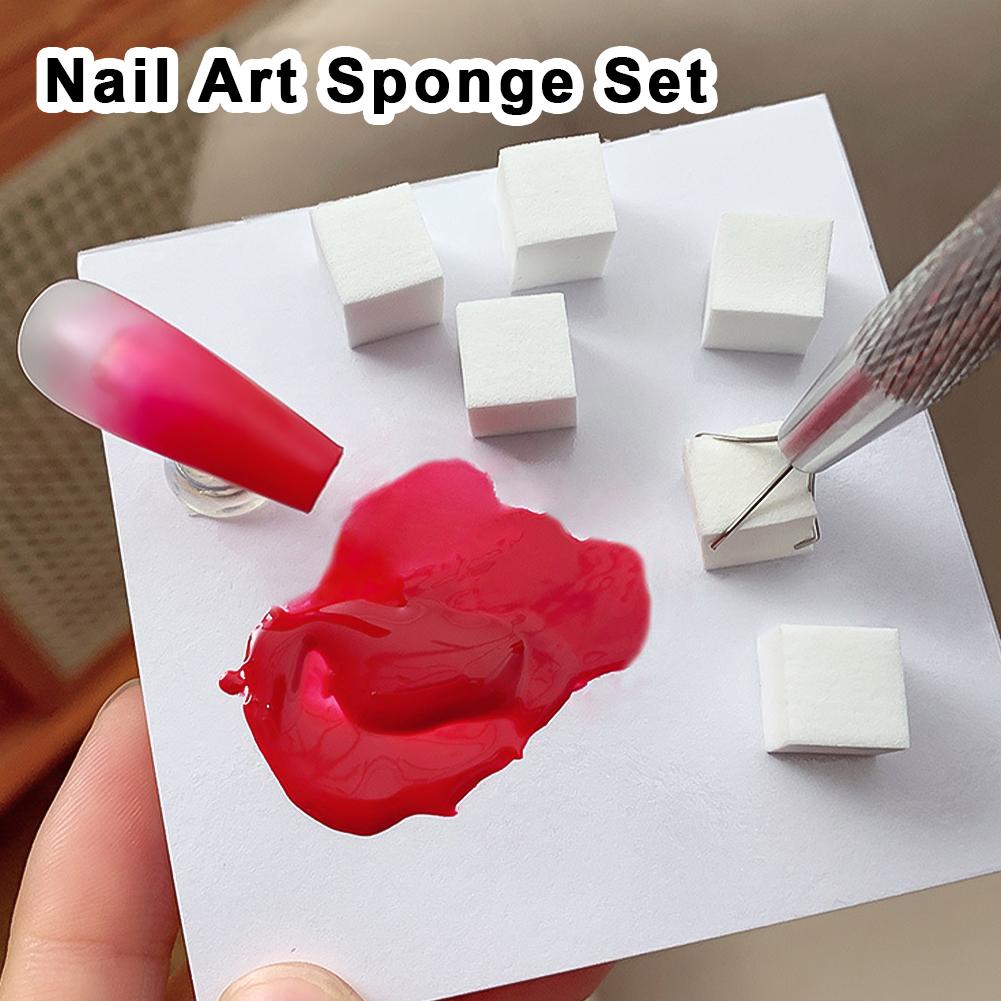 Nail Sponge Grab Pen Manicure Supplies Nail Art Tool