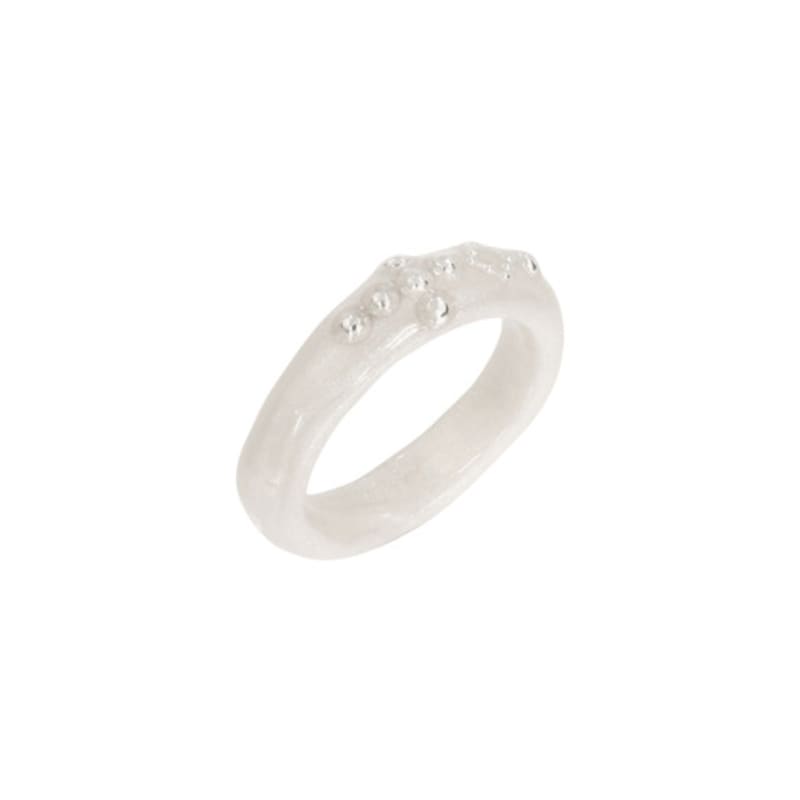 nff holy dots ring-white