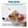 Yegbong disposable pet cleaning finger covers, cat and dog ear cleaning wipes, pet care and nursing appliances to reduce ear odor 50pcs