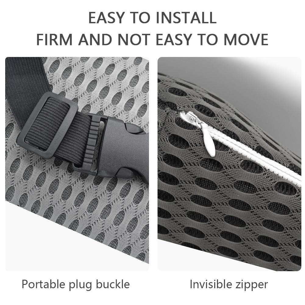 Car Headrest Pillow Support Travel Universal Soft Neck Pillows Cushion Memory Foam Car Lumbar Back Support Auto Headrest