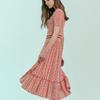 Maxza Smoking Pleated Long Dress Zc08qp003on