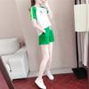 Large Size Sports Shorts Set Women Casual Summer Fashionable Loose Running Two Piece Set Girl Style Comfortable Breathable Sports Suits