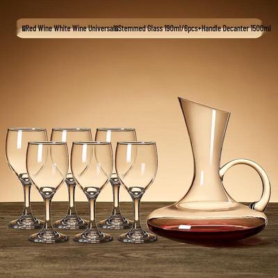 European Style Wine Glass and Decanter Set