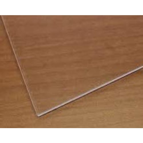 Suzuki Plastics Acrylic Sheet (Extruded), Clear, 2mm Thick, B2 Size