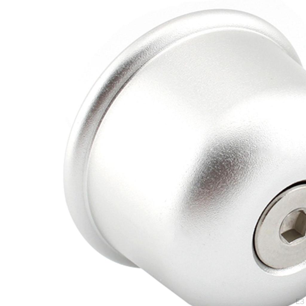 2 Pieces Aluminum Alloy Handle Bar Caps Durable Rustproof Handlebar End Plugs for Street Scrambler