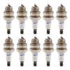 L7T 10 Pcs Spark Plug for Garden Machinery Engine Brush Cutter Chainsaw