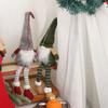 Mini Long-legged Christmas Doll Cartoon Long Old Man Doll Handmade Christmas Gnome  Halloween