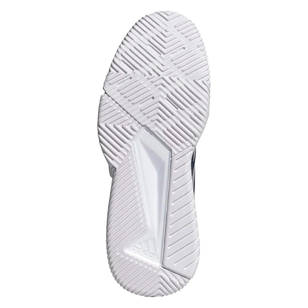 Adidas courtquick sneakers recycled materials dark blue/silver met./ftwr white