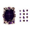 Eden Series Card Frame Violet L Size