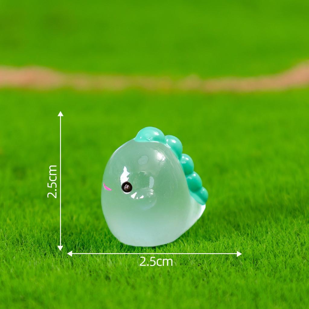 

Landscape Luminous Micro Mini Dinosaur Decoration Accessories Mini Ornaments зелёный