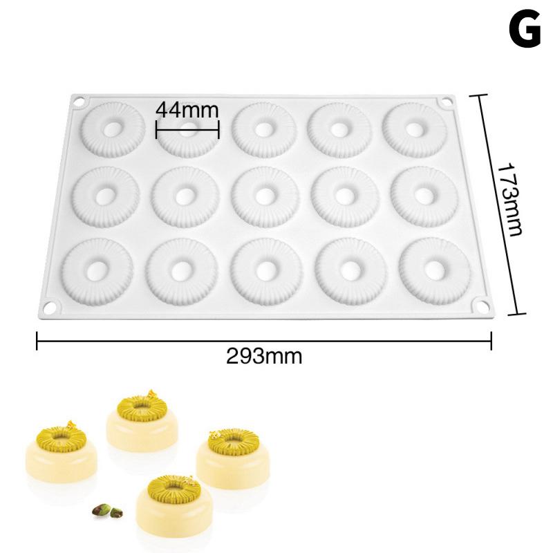 Oval Long Strip Mousse Cake Mold Silicone Pastry Mold For Sweets Cake Forms Tray Diy Homemade French Sweets Baking Mould