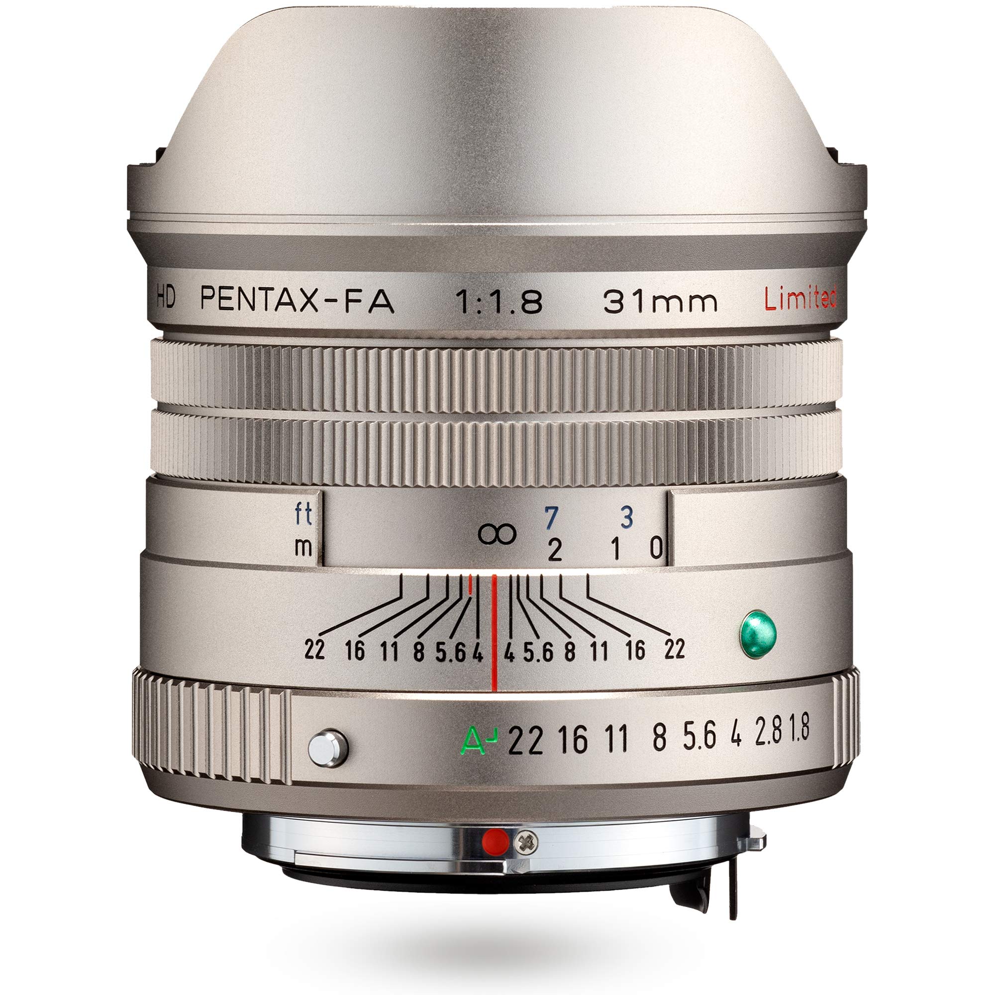 

Pentax HD PENTAX-FA 31mmF1.8 Limited Silver Wide Angle Monofocal Lens 20220