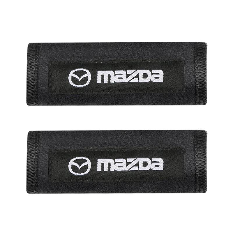 

2025 Hot Car Seat Belt Protect Shoulder Pads Safety Handle Cover Headrest Neck Pillow for Mazda 2 Mazda 3 MS Mazda 6 CX-5 CX5 Ac