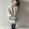 Stylish Korean Fashionable Children's Handbag With Floral Print For Boys And Girls