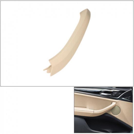 Beige Color ABS Car Interior Door Handle Cover Part For BMW X3 X4 G01 G02 19-24