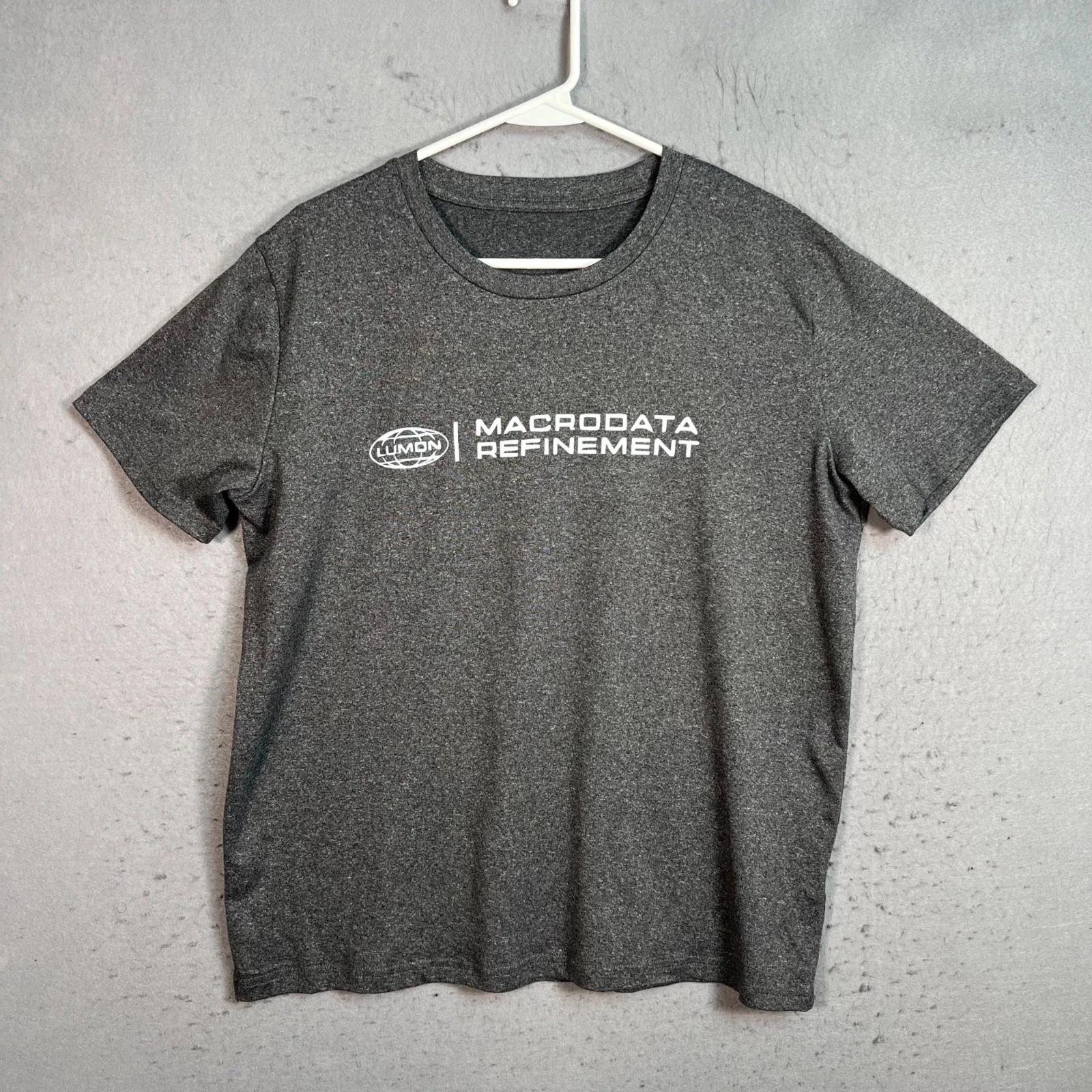 

Lumon Macrodata Refinement TV Show Promo Gray T-Shirt Mens Large L