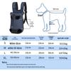Portable Double Shoulder Pet Backpack - Oxford Cloth for Cats & Dogs