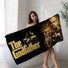 Classic Movie G-Godfather Microfiber Printed Beach Towel Mountain Climbing Yoga Beach Swimming Running Absorbent Soft Towel