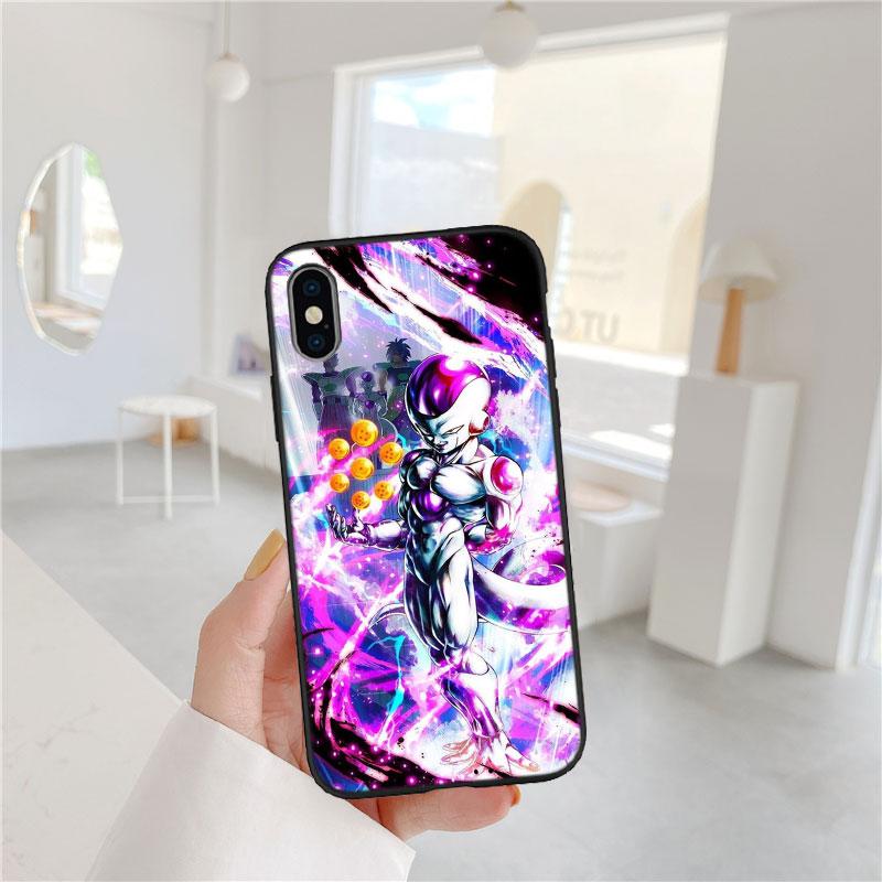 PP28 Dragon Ball Freeza Soft Shell Phone Case for iPhone SE X XS XR 11 16E 17 Pro Max Air 8 7 6 6s Plus