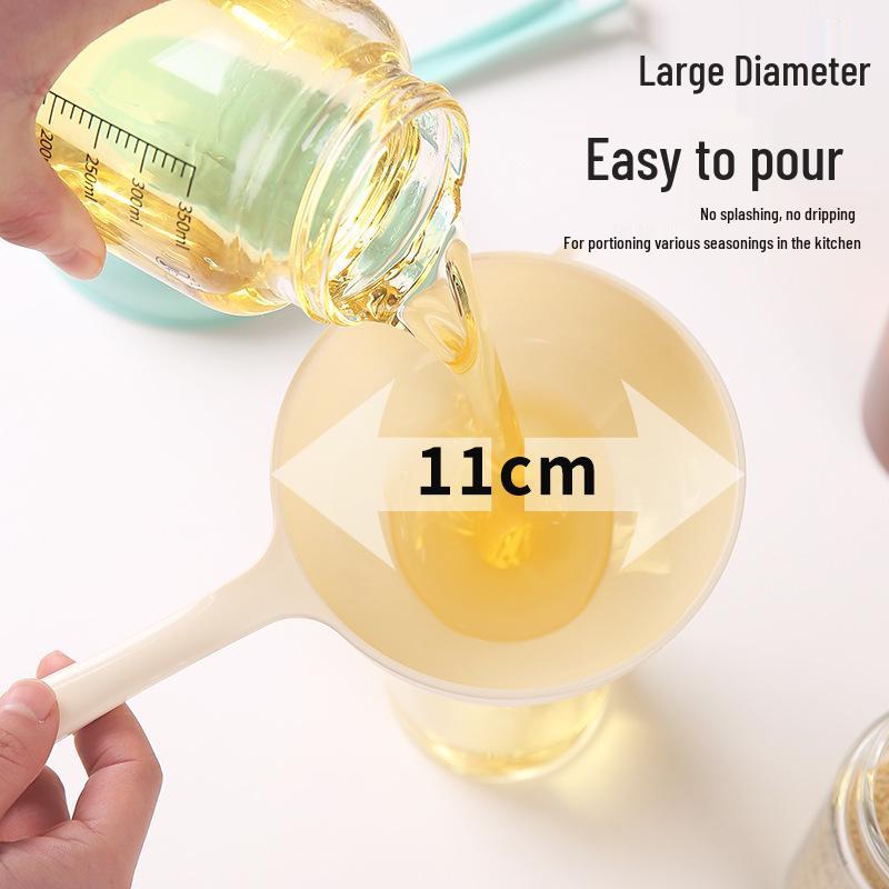 Large Capacity Multi-Purpose Kitchen Funnel with Long Handle