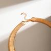 Vintage Chunky Choker Necklace Metal Chain Exaggerated Collarbone Chain  Girls