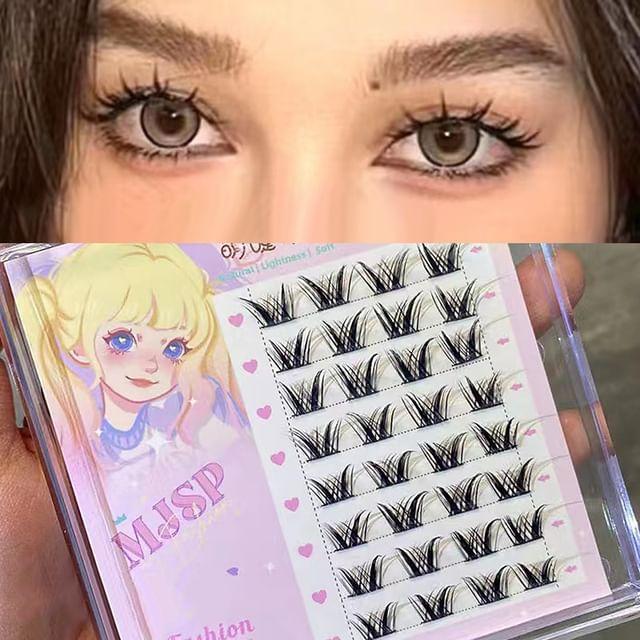 Aimo - Набор натуральных пучковых накладных ресниц