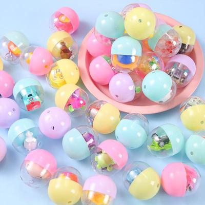 Oval Gashapon Balls 47x55mm - Assorted Small Car Toy Prizes for Kindergartens