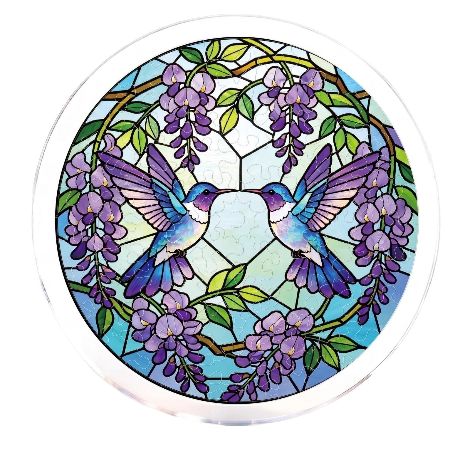 

Acrylic Sunshine Catcher Puzzle Hanging Decoration, Wall Art, Home Furnishing, Window Hanging Decoration One Size
