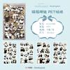 4Pcs Mofusand Stickers Toys Cartoon Shark Cat Waterproof Stickers Cute Diy Decor Stickers For Phone Case Scrapbook Journal