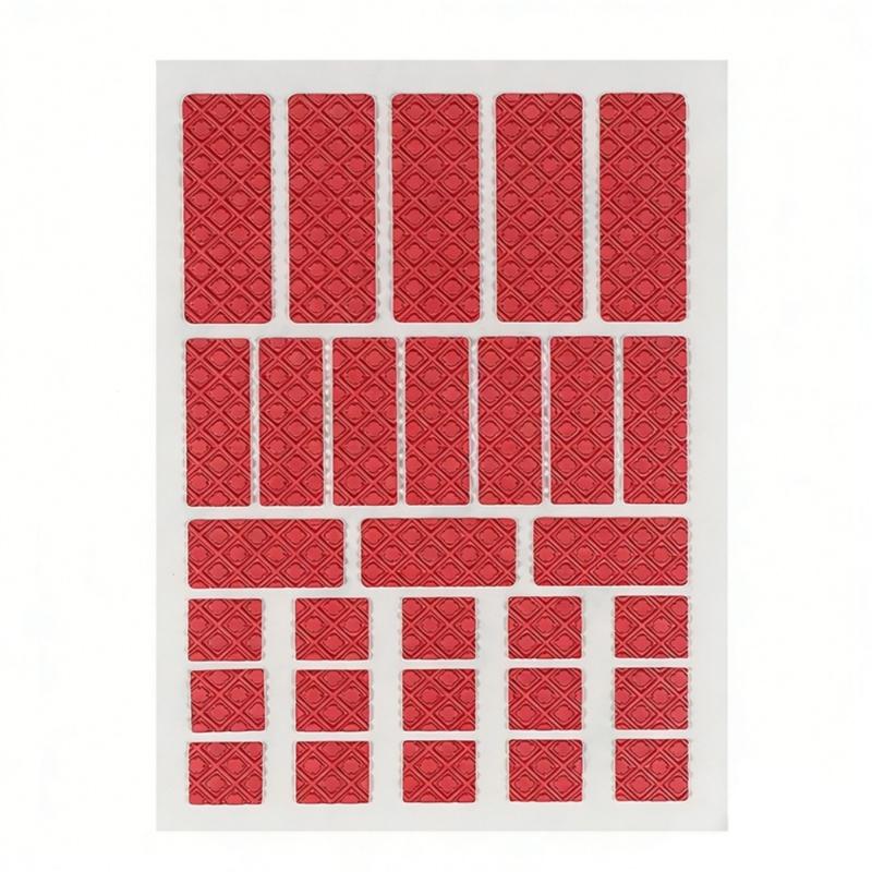 Adesivos Laterais de Silicone para Mouse DIY Antiderrapantes Resistentes ao Suor Para Longas Horas de Trabalho no Computador e Jogos