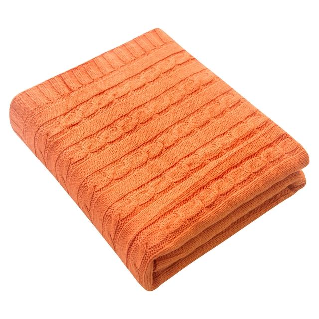 Throw Blanket For Couch Lightweight Cozycomfort Soft Cotton Knit Couch Blanket For All Season