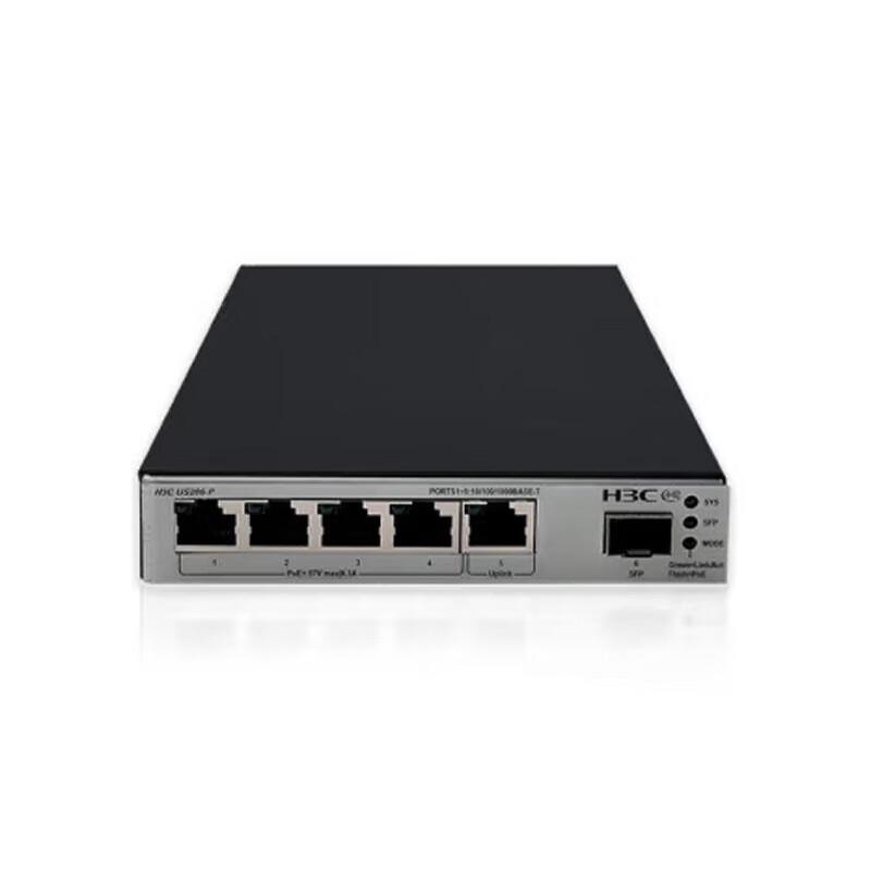

H3C US206-P 6-Port PoE+ Gigabit Ethernet Switch