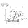 Folding Clamp For Led Moving Head Light Metal Truss Mount Hooks Stage Fast Lock Fold Clamp For 230W 5R 7R 200W 230W 260W 280W
