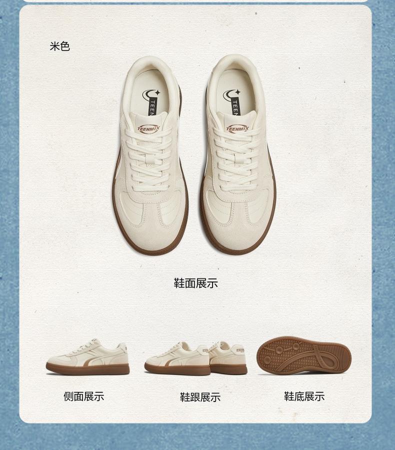 Tianmei Yi 2025 Autumn New Style Shopping Mall Same Vintage Women's Moral Training Shoes CEL21CM5