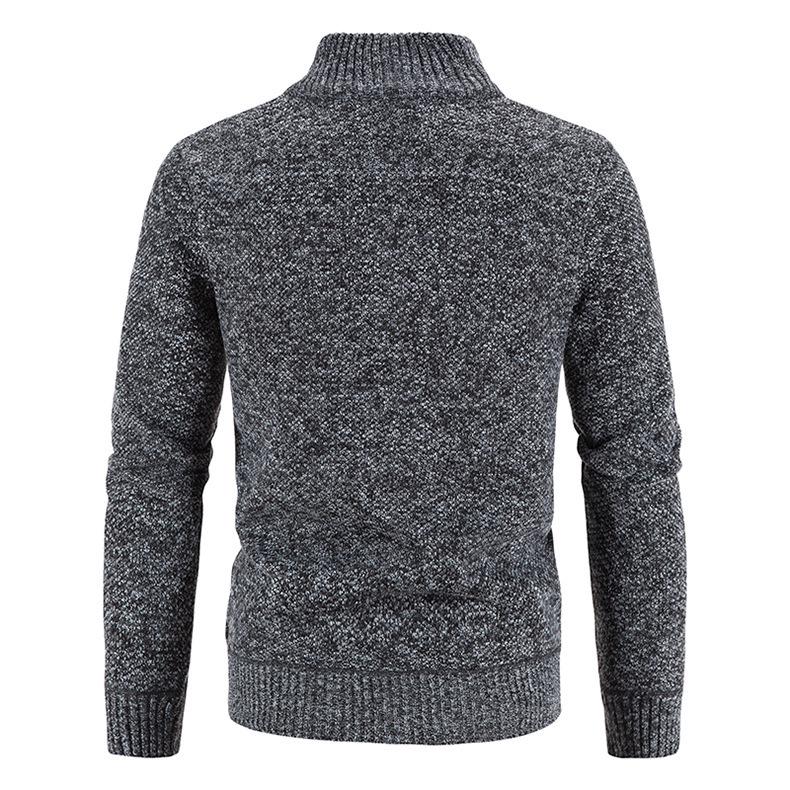 Herren Casual Grenzüberschreitende Pulloverjacke: Jugendtrend Grobstrick-Strickjacke