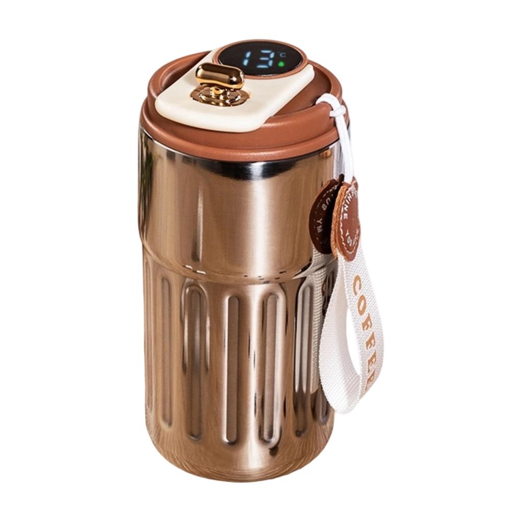 COFFEE Led Temperature Display Coffee Mug Stainless Steel