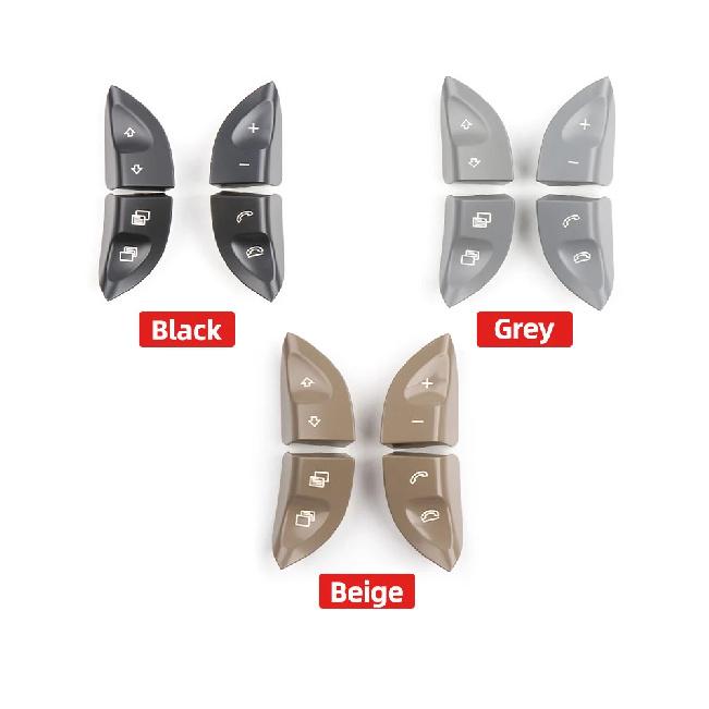 1 Pair Multifunction Steering Wheel Control Button Switch Cover For Mercedes-Benz W220 S430 S500 S600 CL500 CL600