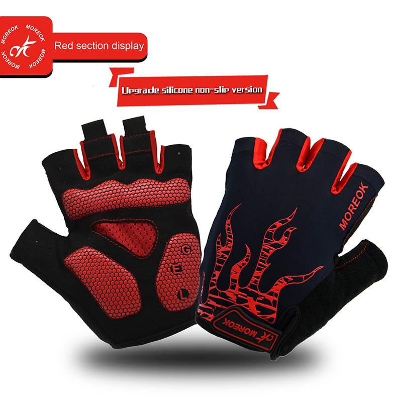 Cycling Gloves 5mm Gel Pad Mountain Bike Gloves Breathable Cycling Gloves Anti-Slip Road Cycling Cycling Gloves Men Women