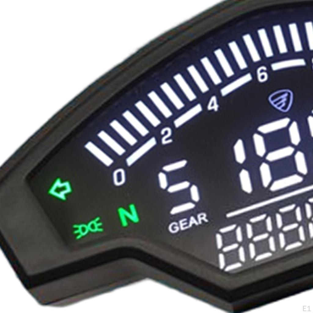 Motorcycle Speedometer Gauge LCD Digital Display Motorbike Tachometer Odometer for Vortex200