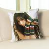 K-Kwons Singer E-Eun-B-Bi Anime Celebrity Merchandise All-Match Printed Pillow Case Sofa Car Office Room Decoration Protector