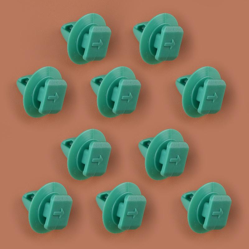 50pcs/Set Door Post Side Fender Molding Trim Clip Retainer 1748293 68102758AA Fit for Fiat 500 Jeep Renegade Green Nylon