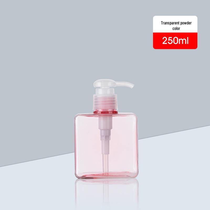 Travel Refill Pump Bottles for Lotion, Shower Gel, Shampoo, and Hand Sanitizer - Square Design, Empty and In Stock