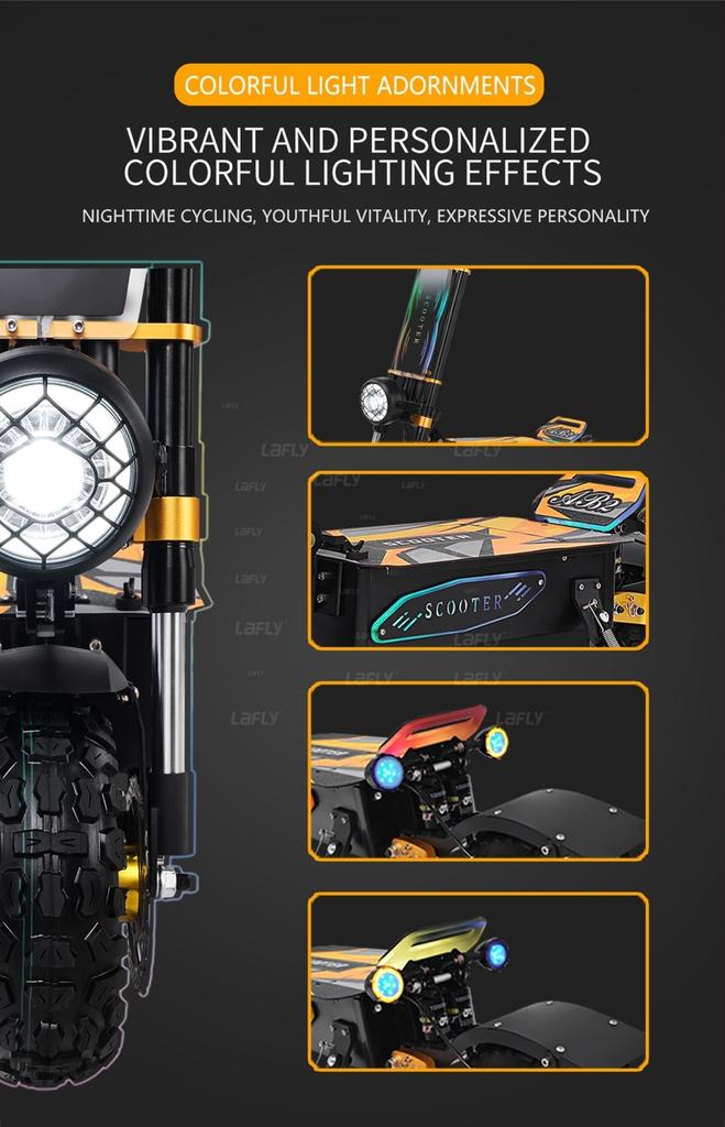 EU Stock 2025New AB2 Electric Scooter 6000w Motor 60v 40AH Removable Battery Fast 85-90km/h 11inch Adult Electric Scooter