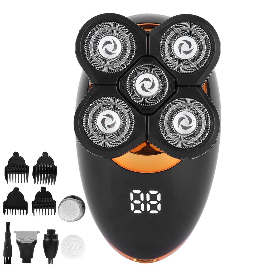 5 In 1 MultiFunctional Electric Shaver Hair Clipper Nose Hair Trimmer Facial Cleansing Brush