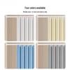 Layered Shower Curtain with Rod and Rings