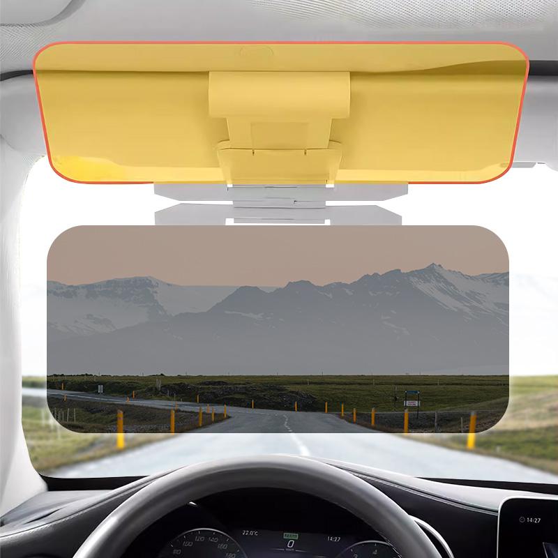 Car sun visor high-definition view day and night car anti glare sun visor sunscreen